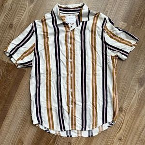 Striped Collared Shirt